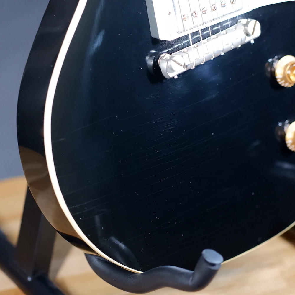 Ivison Hurricane Aged Factory Black Leo & Ted's Electric Guitars